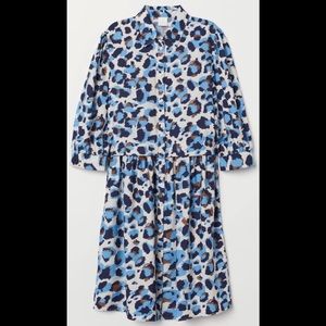 H&M Printed Shirtdress! HM. Size 18. NWT